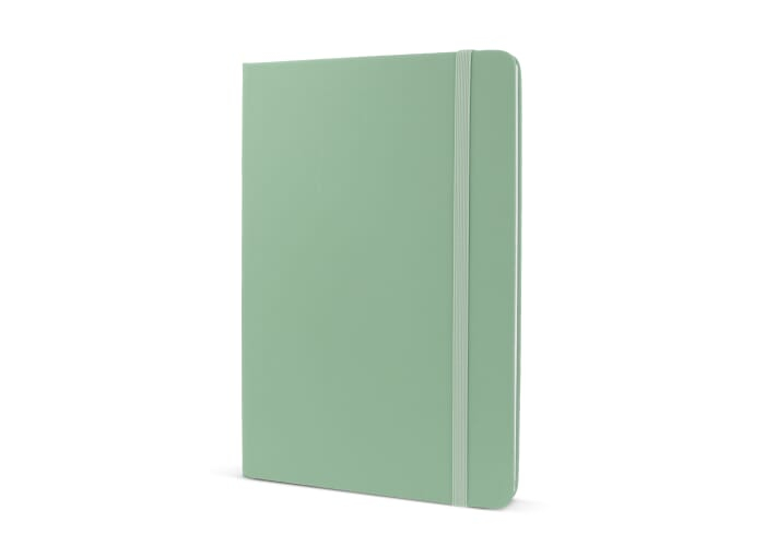 Carnet A5 personnalisable rPET Vert olive